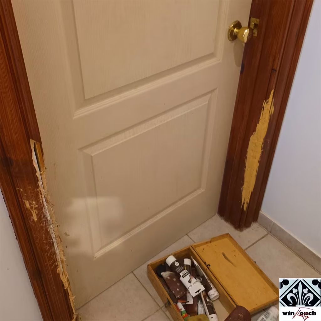 תיקון דלת עץ ומשקוף WinTouch (2)